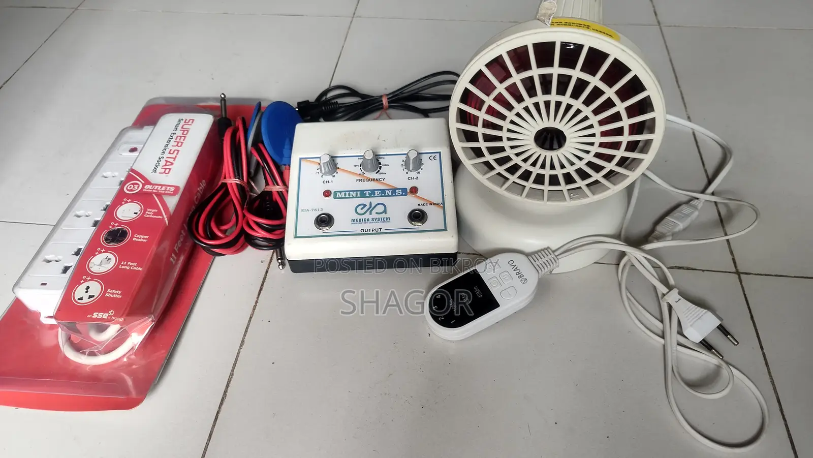 Infrared Light + Tens Machine