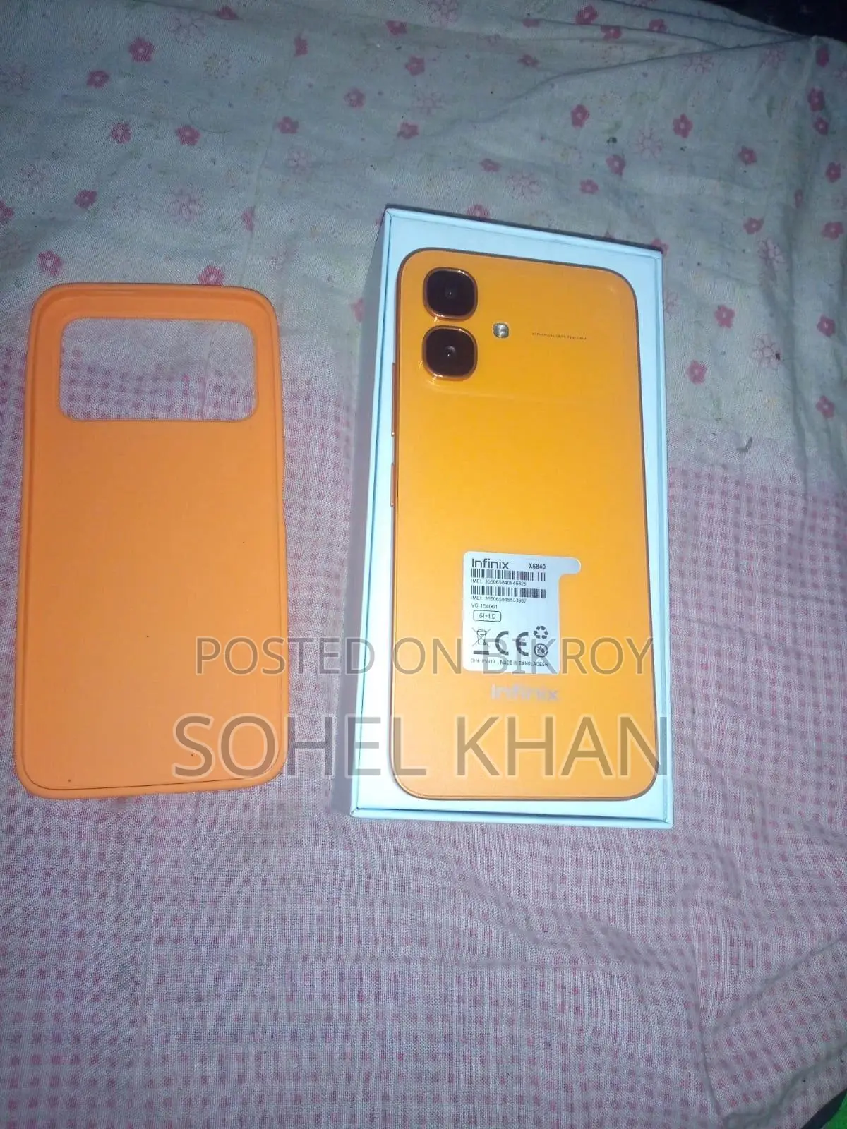 Infinix Smart 20 128 GB Orange