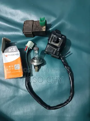 Various motorcycle accessories