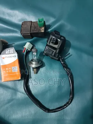 Various motorcycle accessories