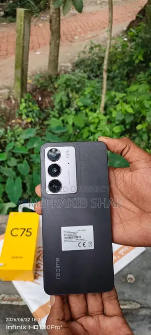 Realme C75 256 GB Black