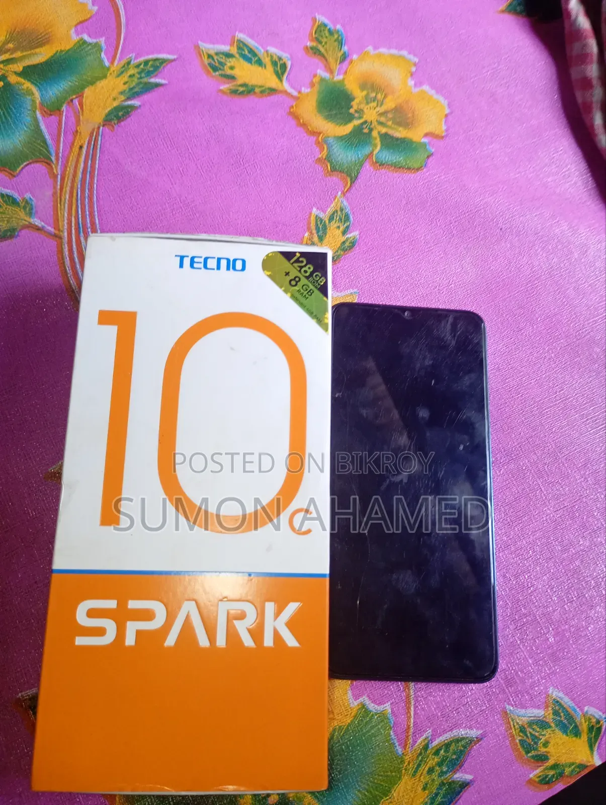 Tecno Spark 10 128 GB Blue