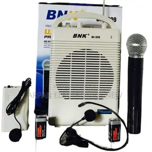 BNK Bk-209 Rechargeable Wireless Bluetooth Pa System