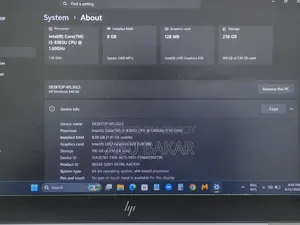 ল্যাপটপ HP EliteBook 840 G6 8GB Intel Core I5 SSD 256GB