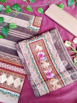 সুতি থ্রি পিস