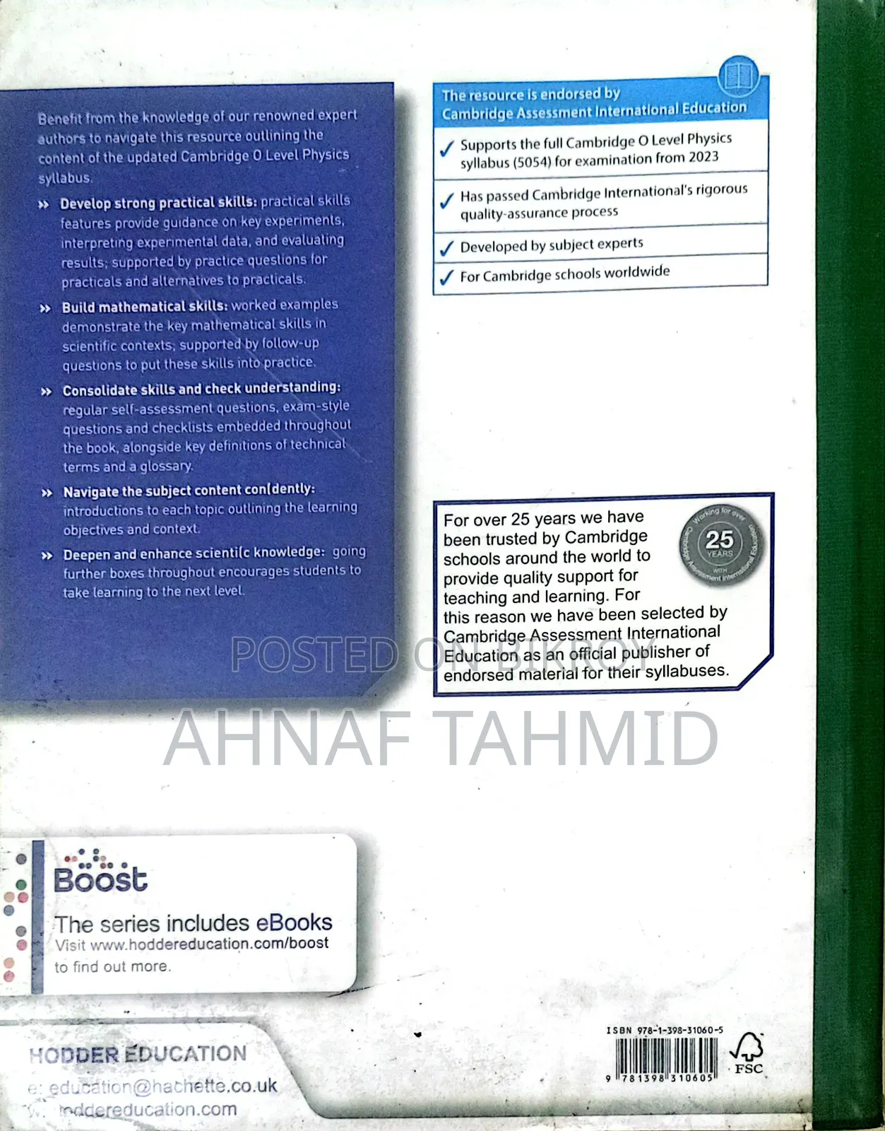 Cambridge O Level Chemistry
