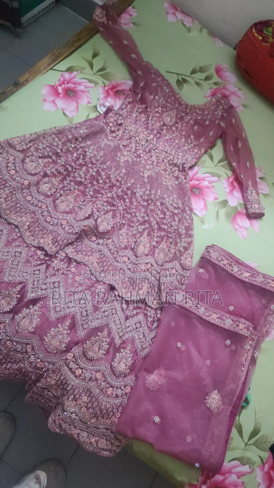 Nibir Fashion এর লেহেঙ্গা। একদিন ব্যবহৃত