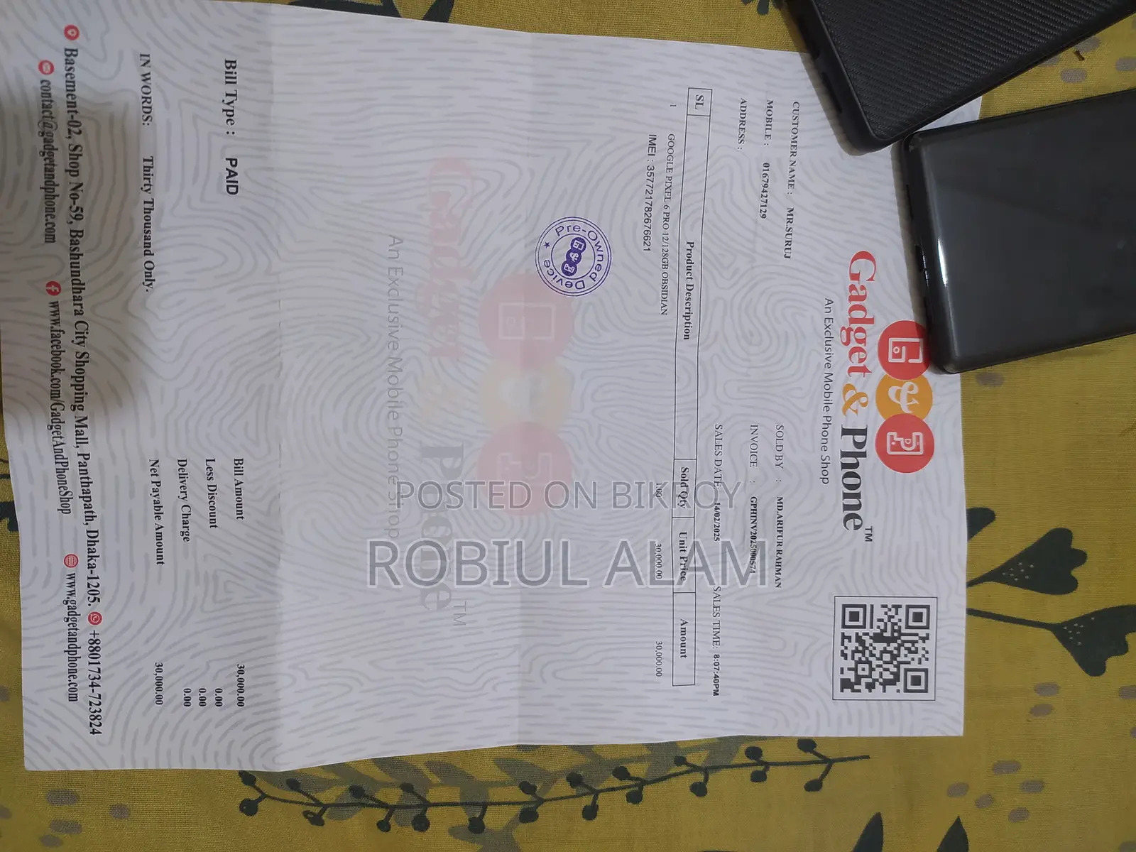 Google Pixel 6 Pro 128 GB Black