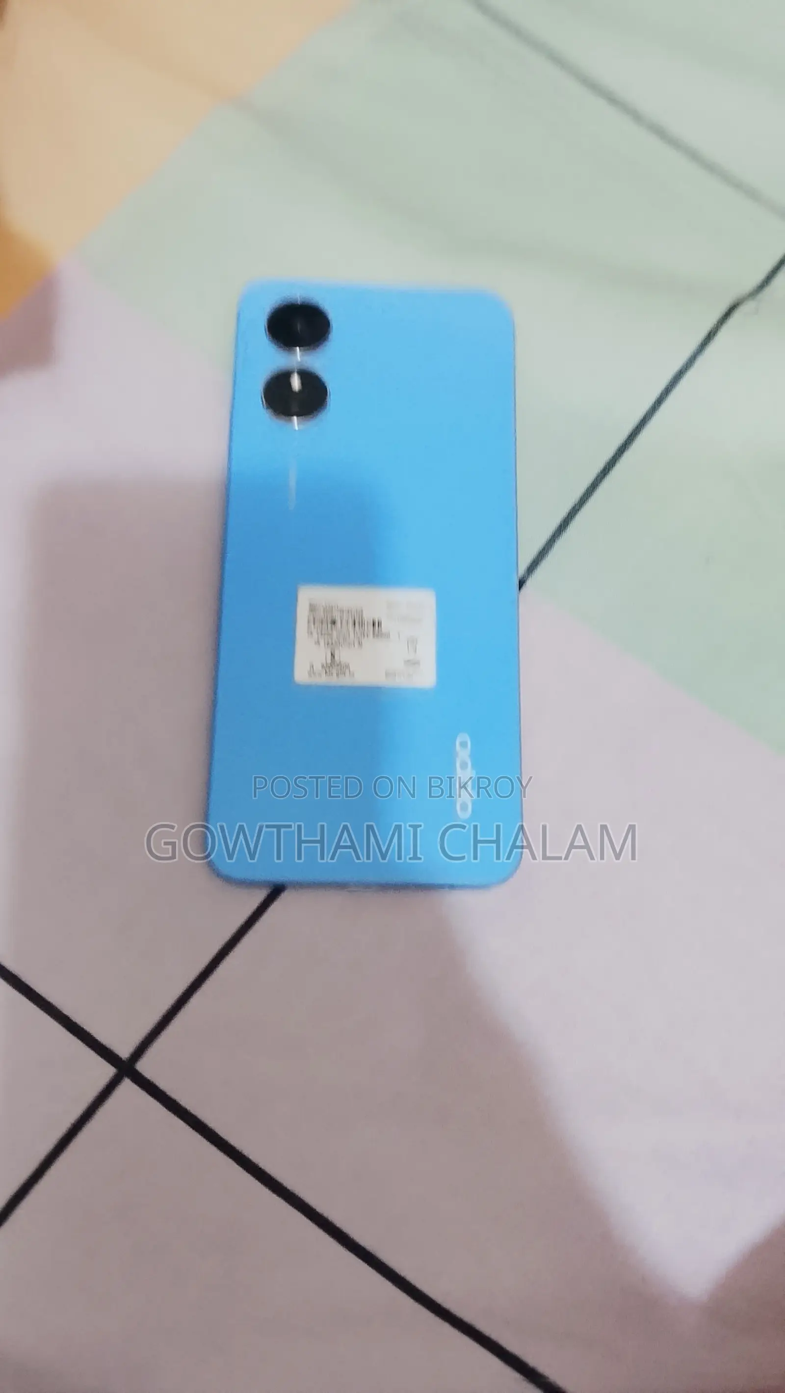 ওপ্পো এ১৭ ৬৪ জিবি নীল