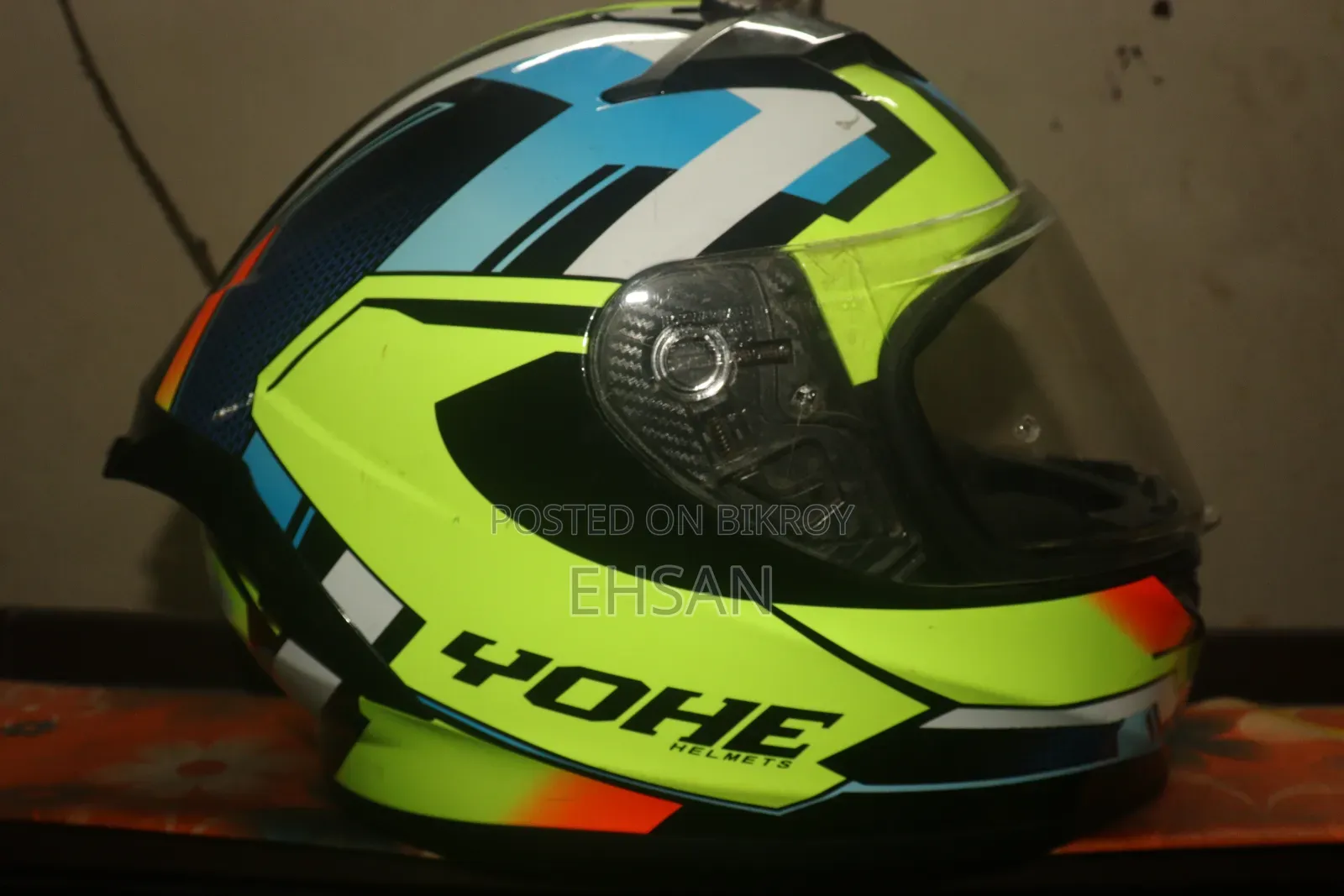 Yohe 978 Full Face Ece Certified Helmet Fully Fresh