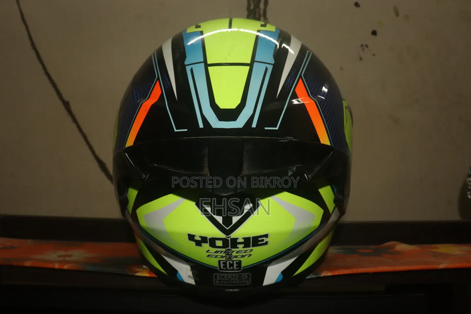 Yohe 978 Full Face Ece Certified Helmet Fully Fresh