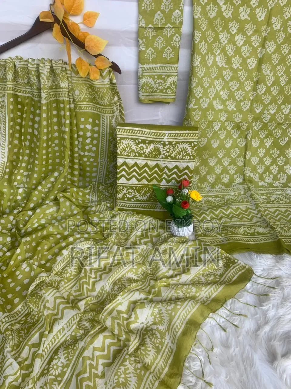 Silk Batik Three Piece