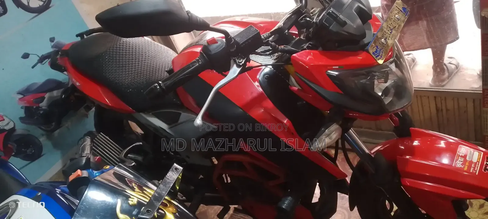 TVS Apache 160 4V 2018 Red