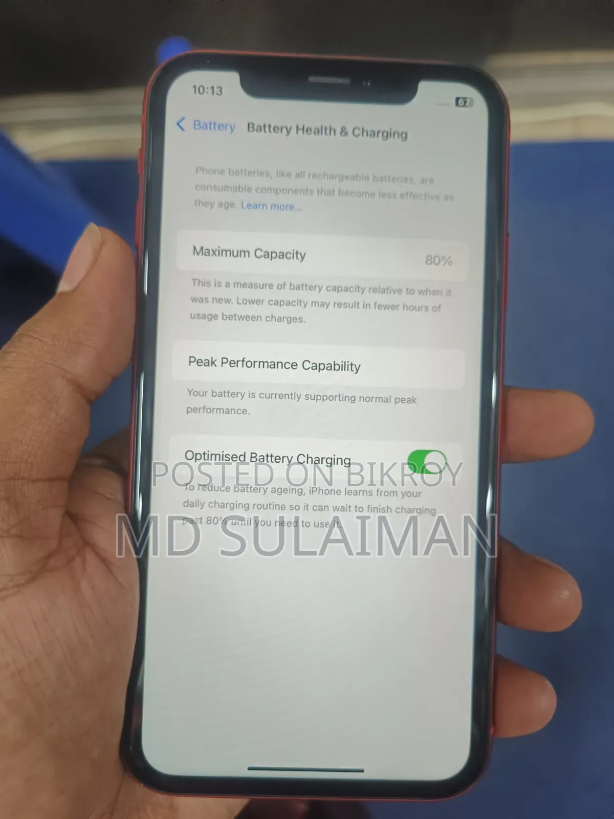Apple iPhone XR 64 GB Red