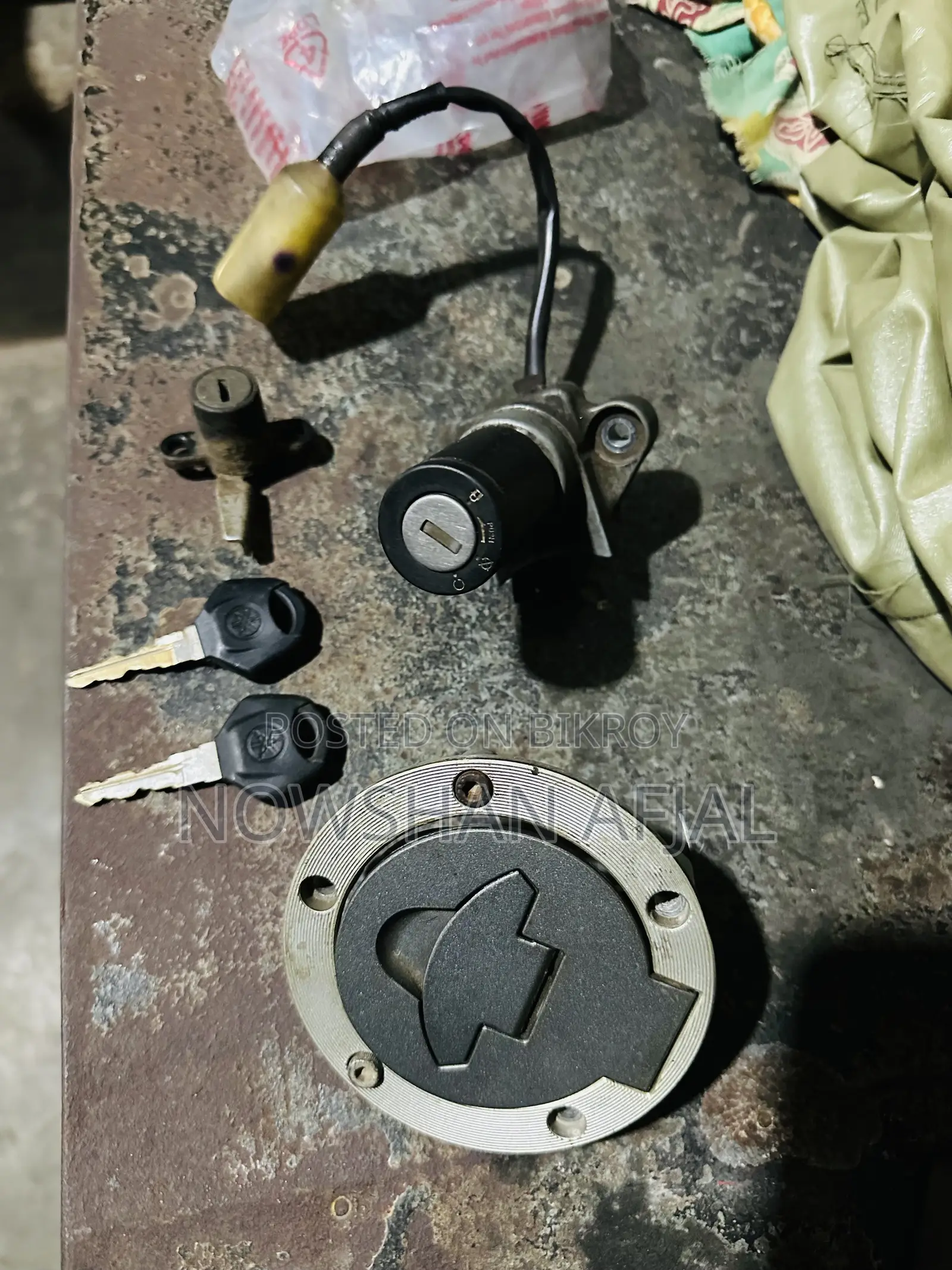 Yamaha Mt15 Lock Set
