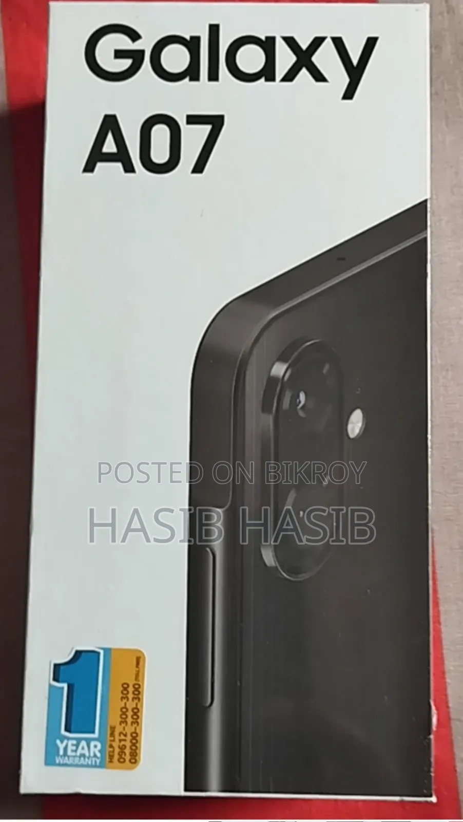 New Samsung Galaxy A07 128 GB Black