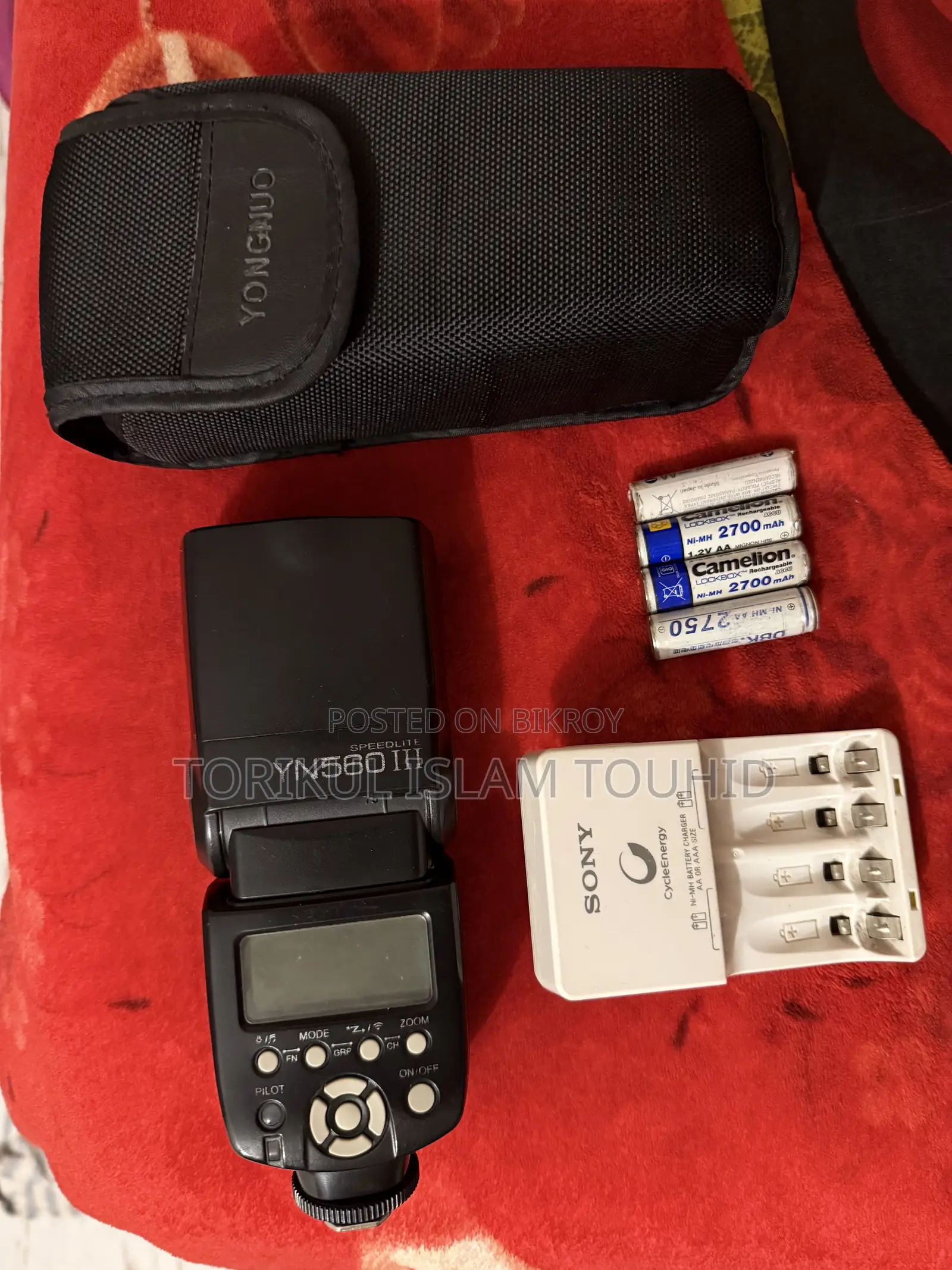 Yongnuo Yn560 Iii With Battery Charger Wireless Speedlite Flash