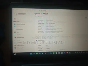ল্যাপটপ HP EliteBook 840 G6 16GB Intel Core I5 SSHD+SSD 512GB