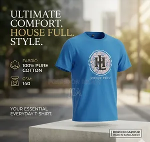 Round Neck Cotton T-shirt
