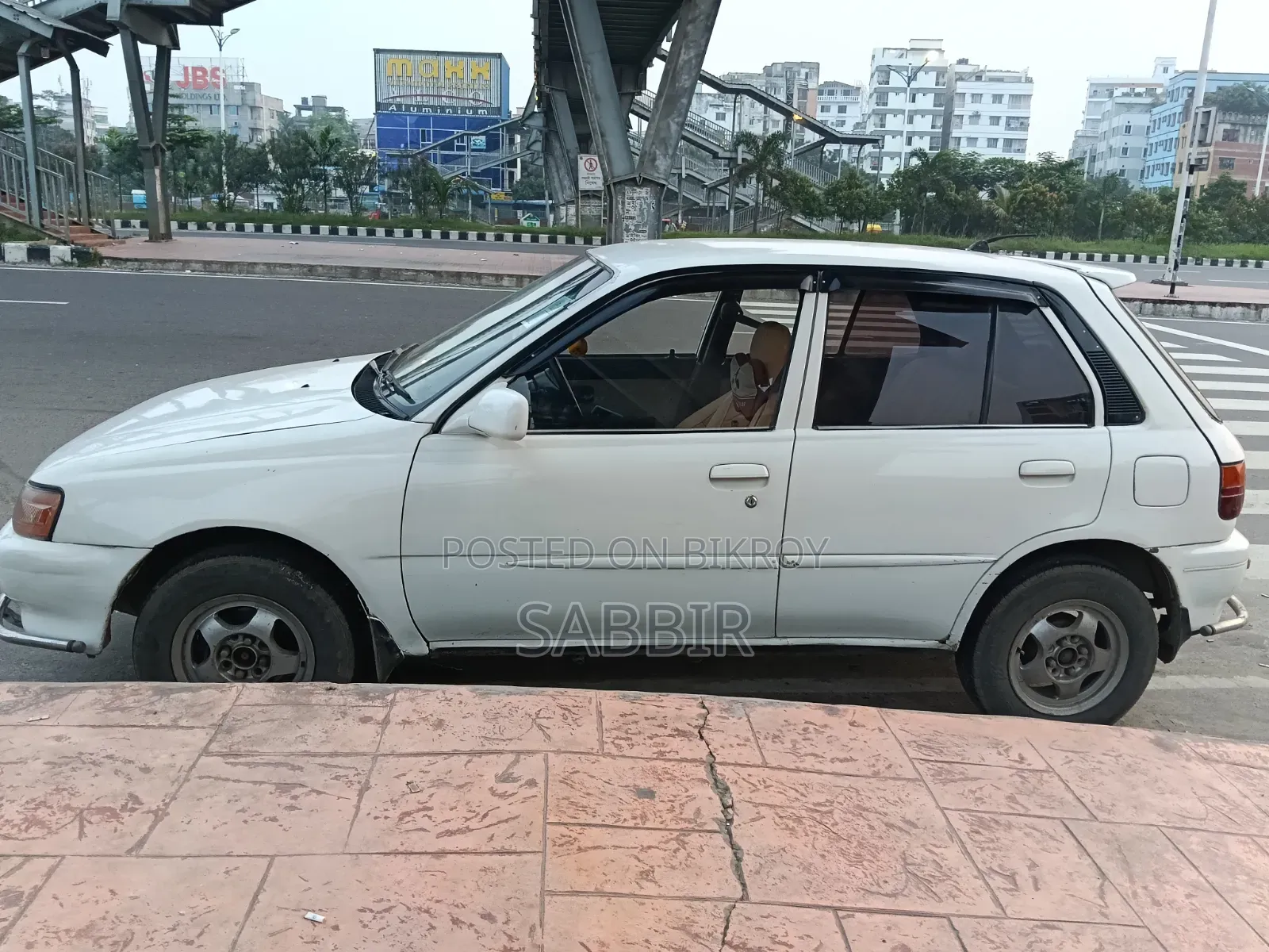 Toyota Starlet 1990 White