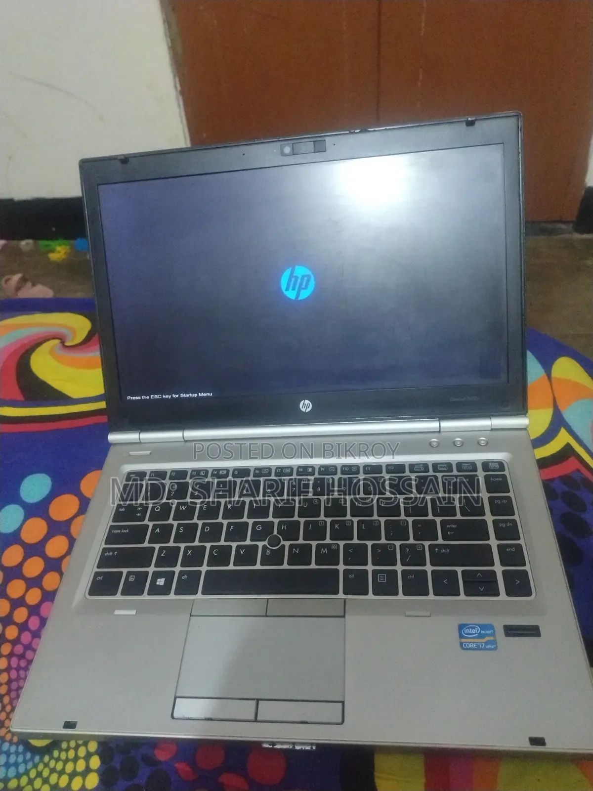 Laptop HP EliteBook 8470P 8GB Intel Core I7 HDD 500GB