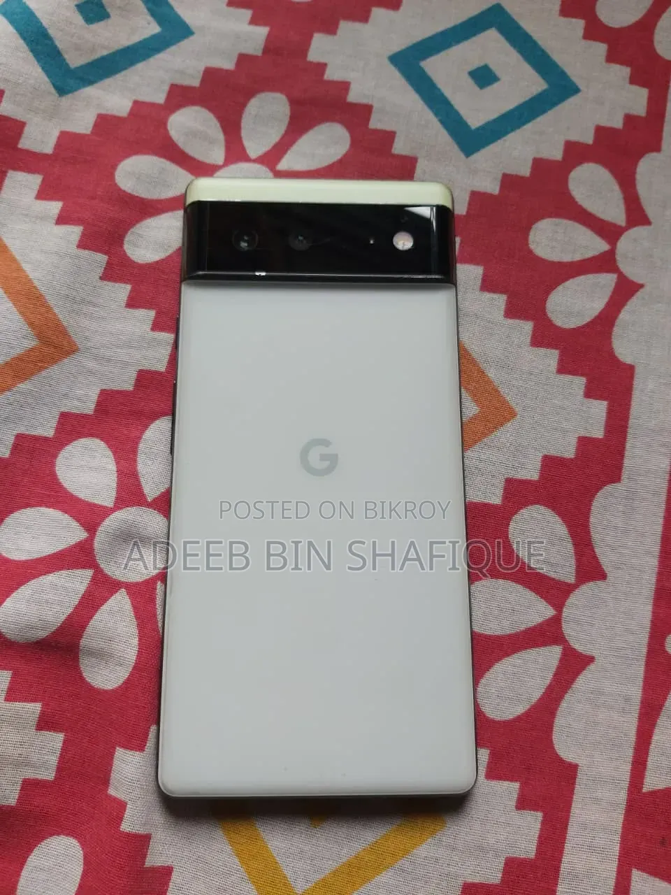 গুগল পিক্সেল ৬ ১২৮ জিবি হোয়াইট