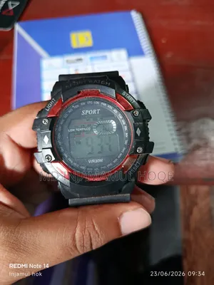 Sport Hand Watch, Digital Time View.
