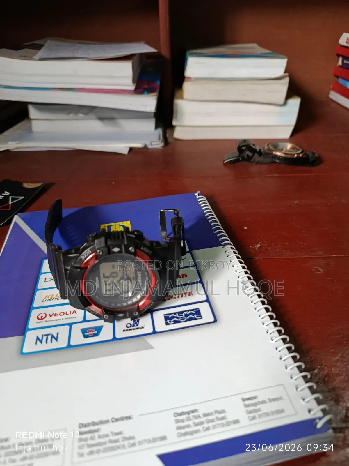 Sport Hand Watch, Digital Time View.