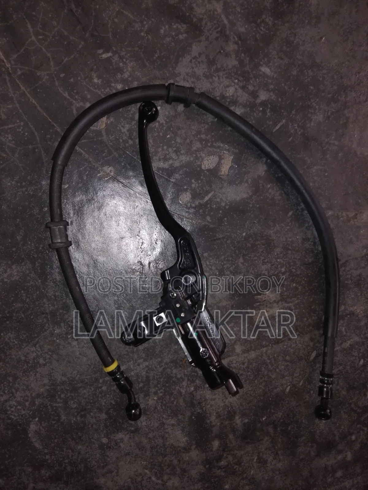 Suzuki Gixxer Fi Disk Original Master Cylinder and Hose Pipe