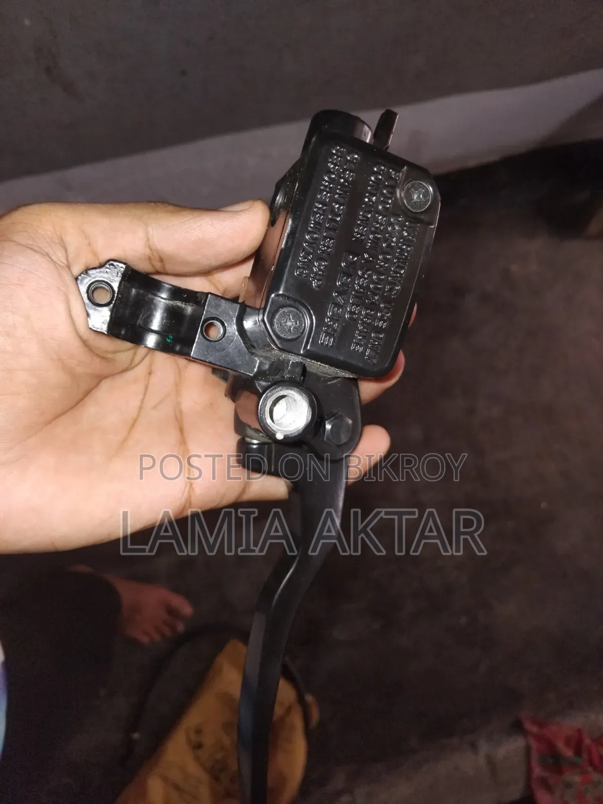 Suzuki Gixxer Fi Disk Original Master Cylinder and Hose Pipe
