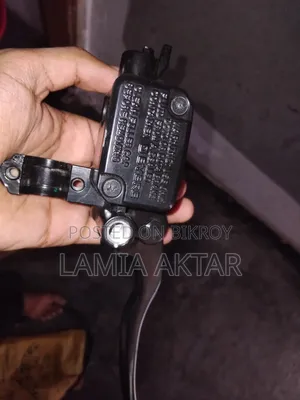 Suzuki Gixxer Fi Disk Original Master Cylinder and Hose Pipe