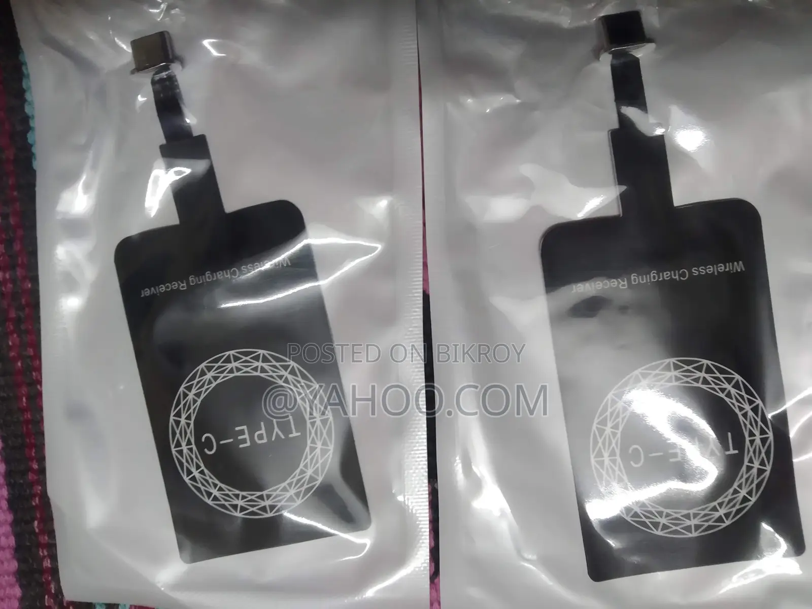 Wireless Charger Type C - Converter. For Any Type C Port Mobile Phone.