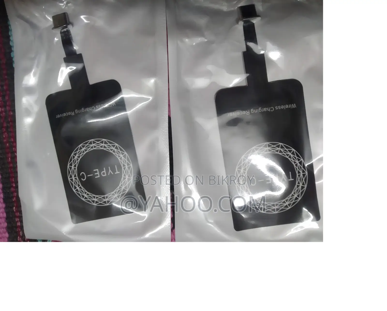 Wireless Charger Type C - Converter. For Any Type C Port Mobile Phone.