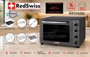 Redswiss Rsto-5202 Electric Oven- 52liter