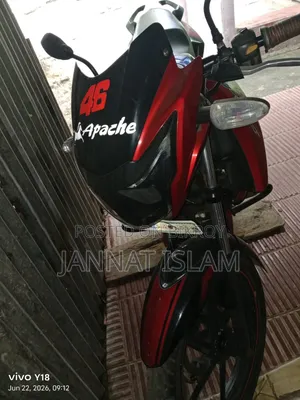 TVS Apache RTR 160 2V ABS 2018 Black