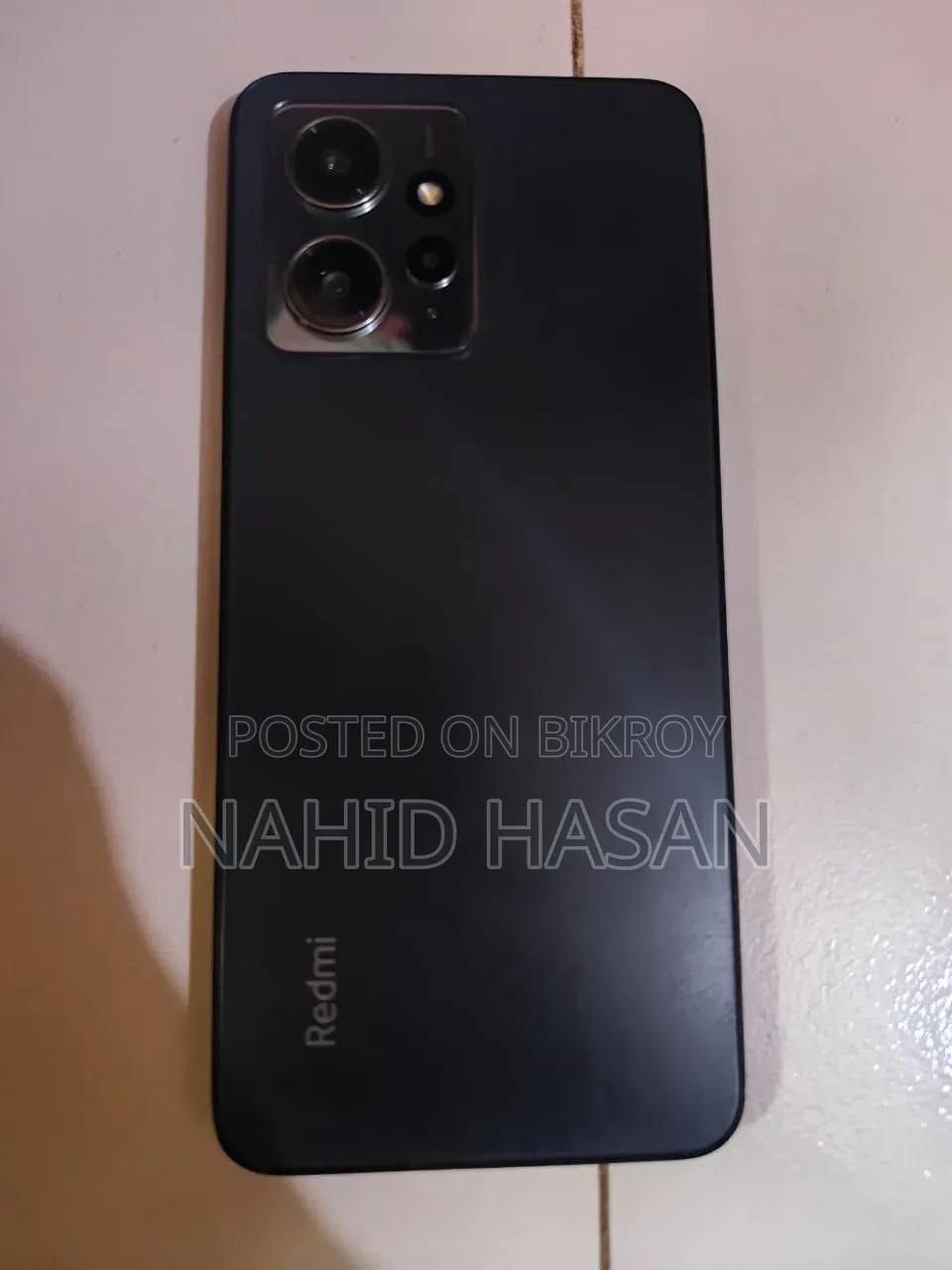 শাওমি রেডমি নোট ১২ ১২৮ জিবি কালো