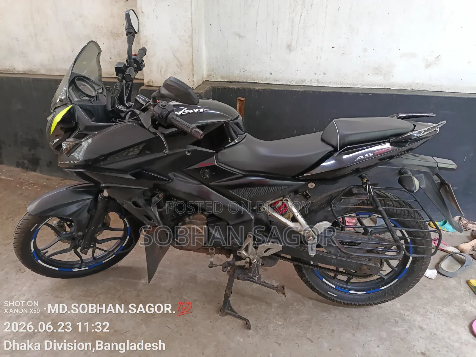 বাজাজ পালসার ১৫০ ২০১৬ কালো