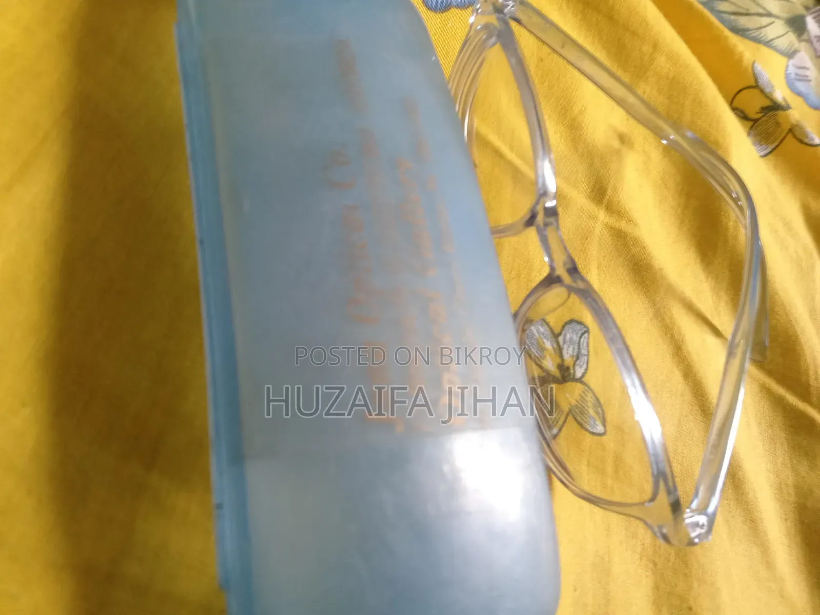 Denmac Banded Transparent Glasses For Men Woman