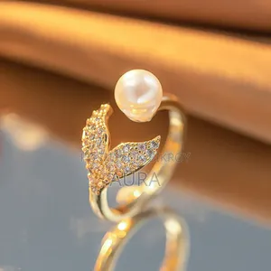 Real Gold Electroplated Zircon Ring