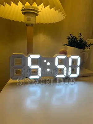 3D LED Digital Clock – Glowing Wall Table Display Clock