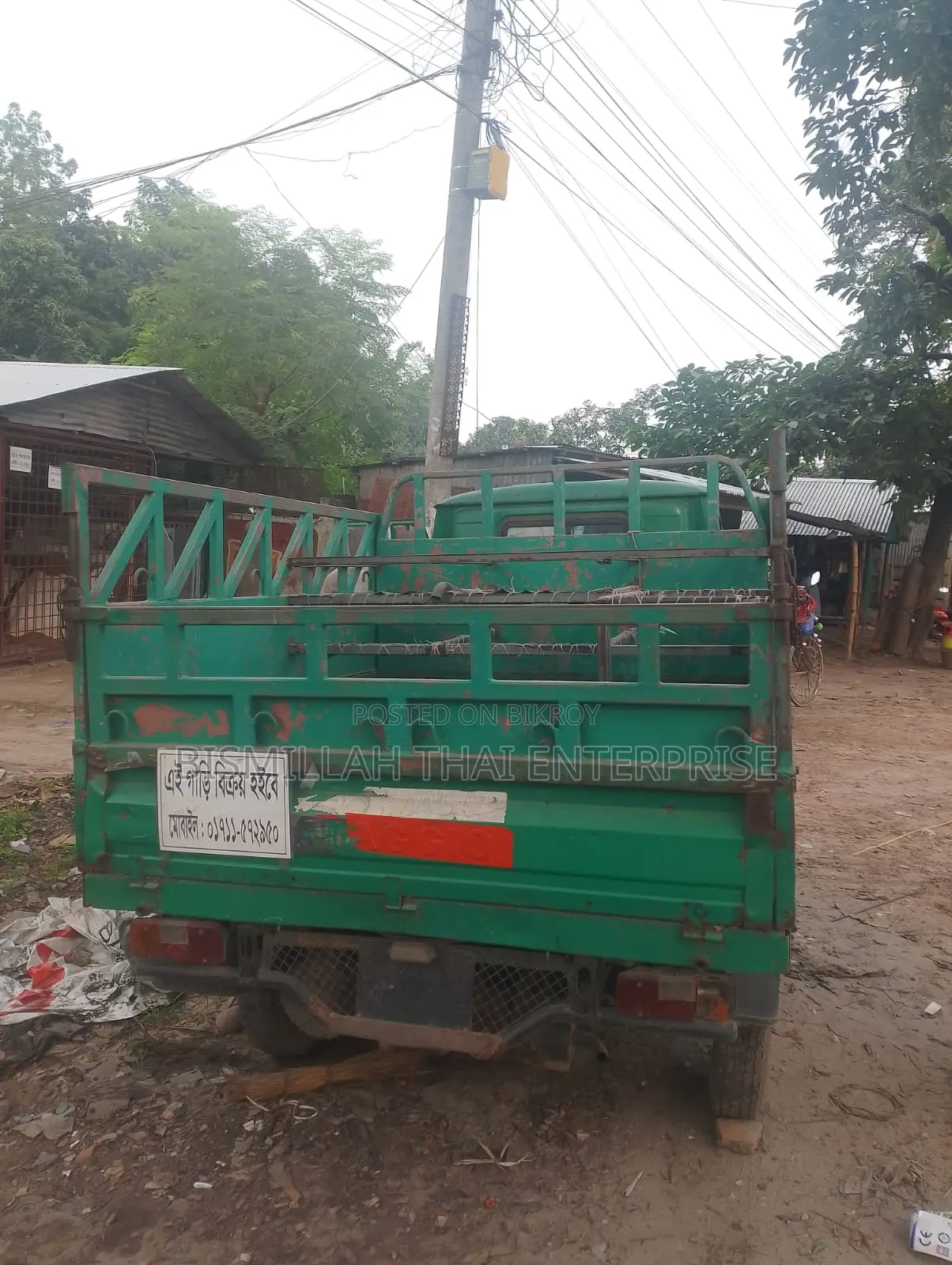 Piaggio Apé Xtra LDX 230cc CNG থ্রি-হুইলার ২০২৩ সবুজ