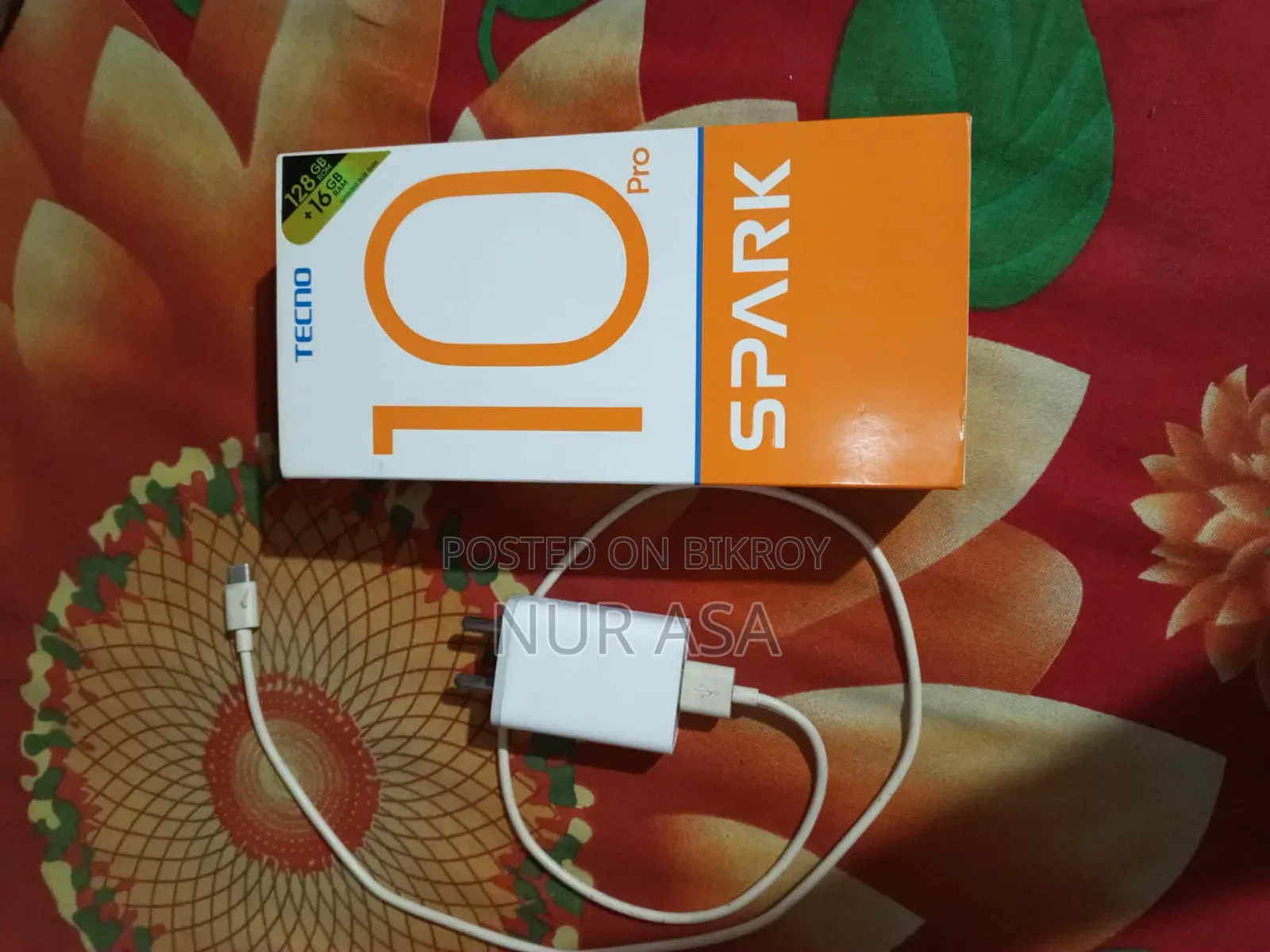 Tecno Spark 10 Pro 128 GB Silver