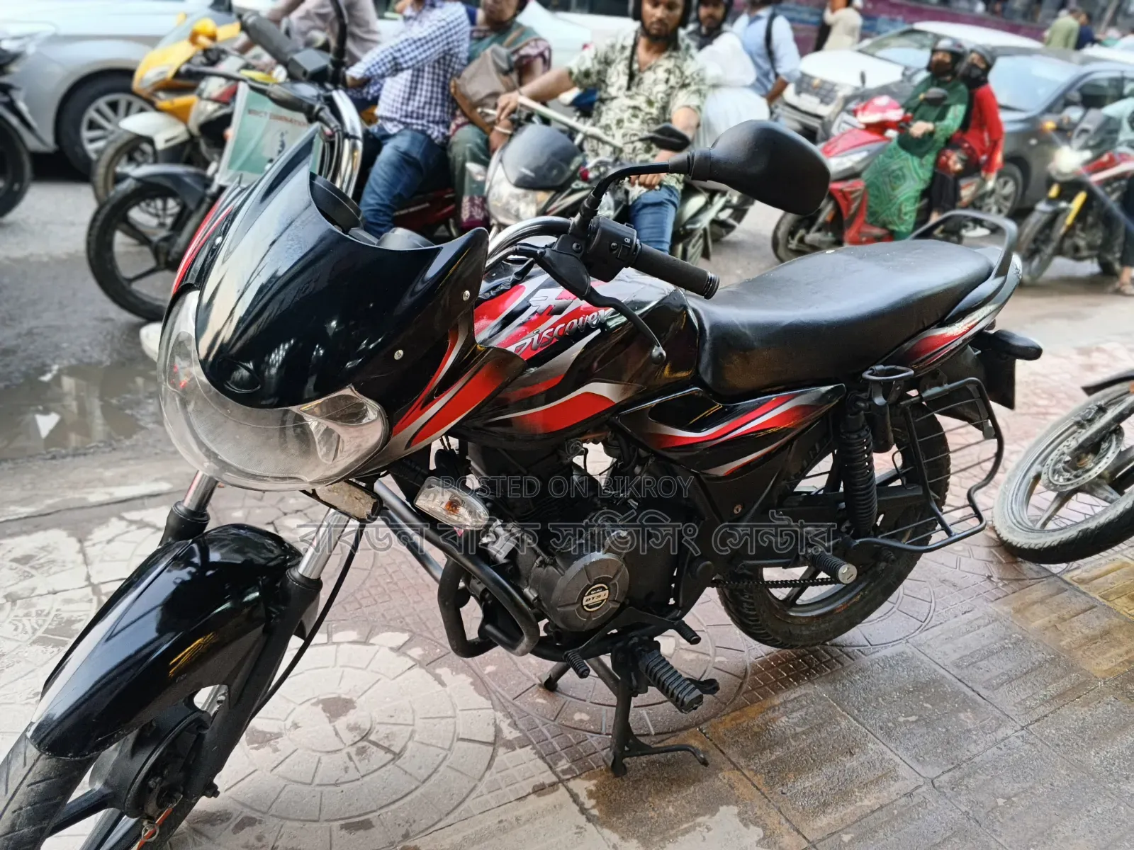 Bajaj Discover 100 2015 Black
