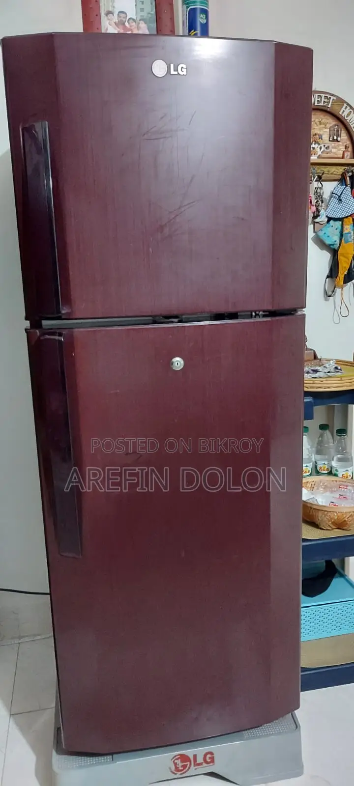 Lg Gl-254ahg4(Bb) Double Door - Top Freezer 240 Litres Refrigerator