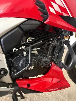 TVS Apache RTR 160 4V 2021 Red