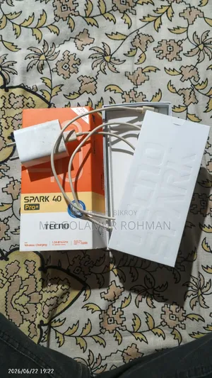 Tecno Spark 40 Pro+ 256 GB White