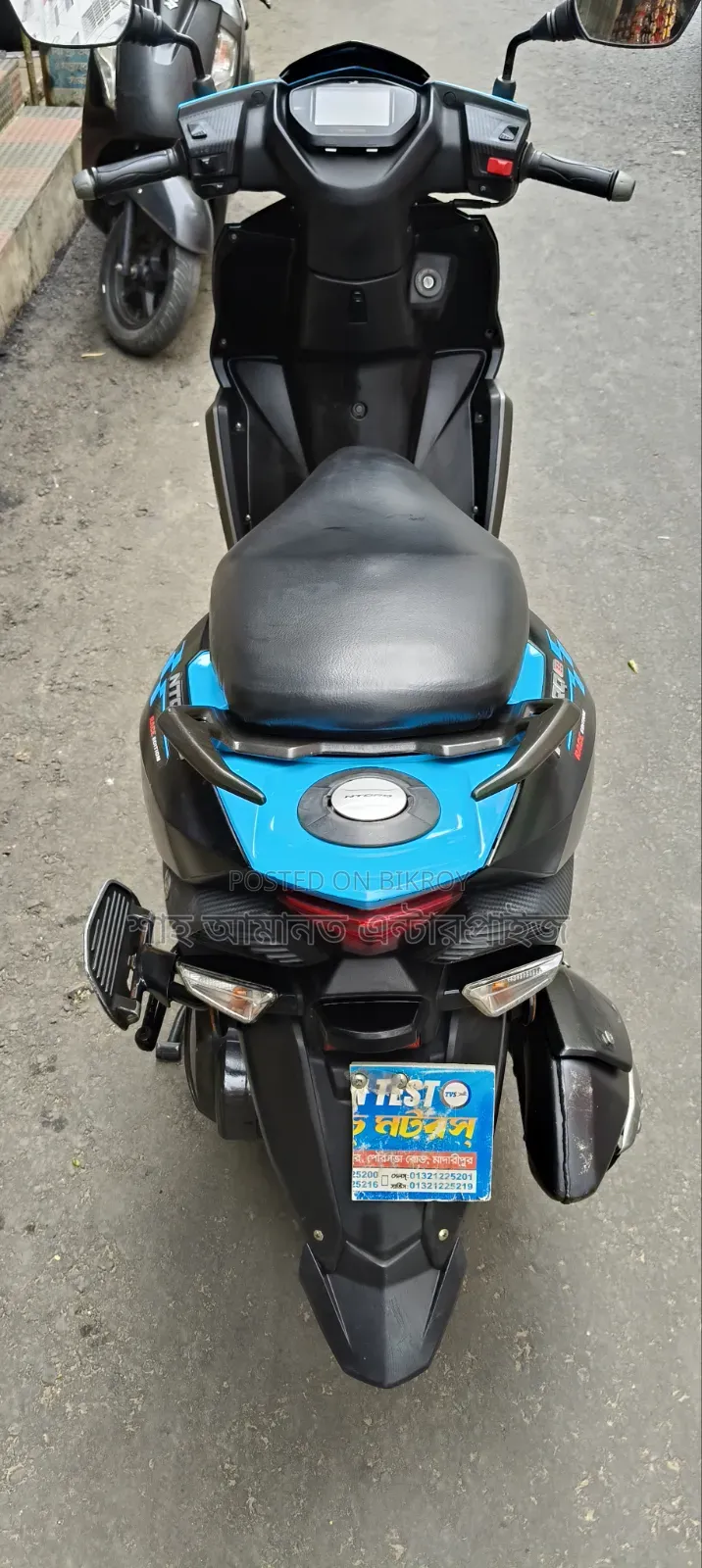 TVS Ntorq 125 2025 Blue