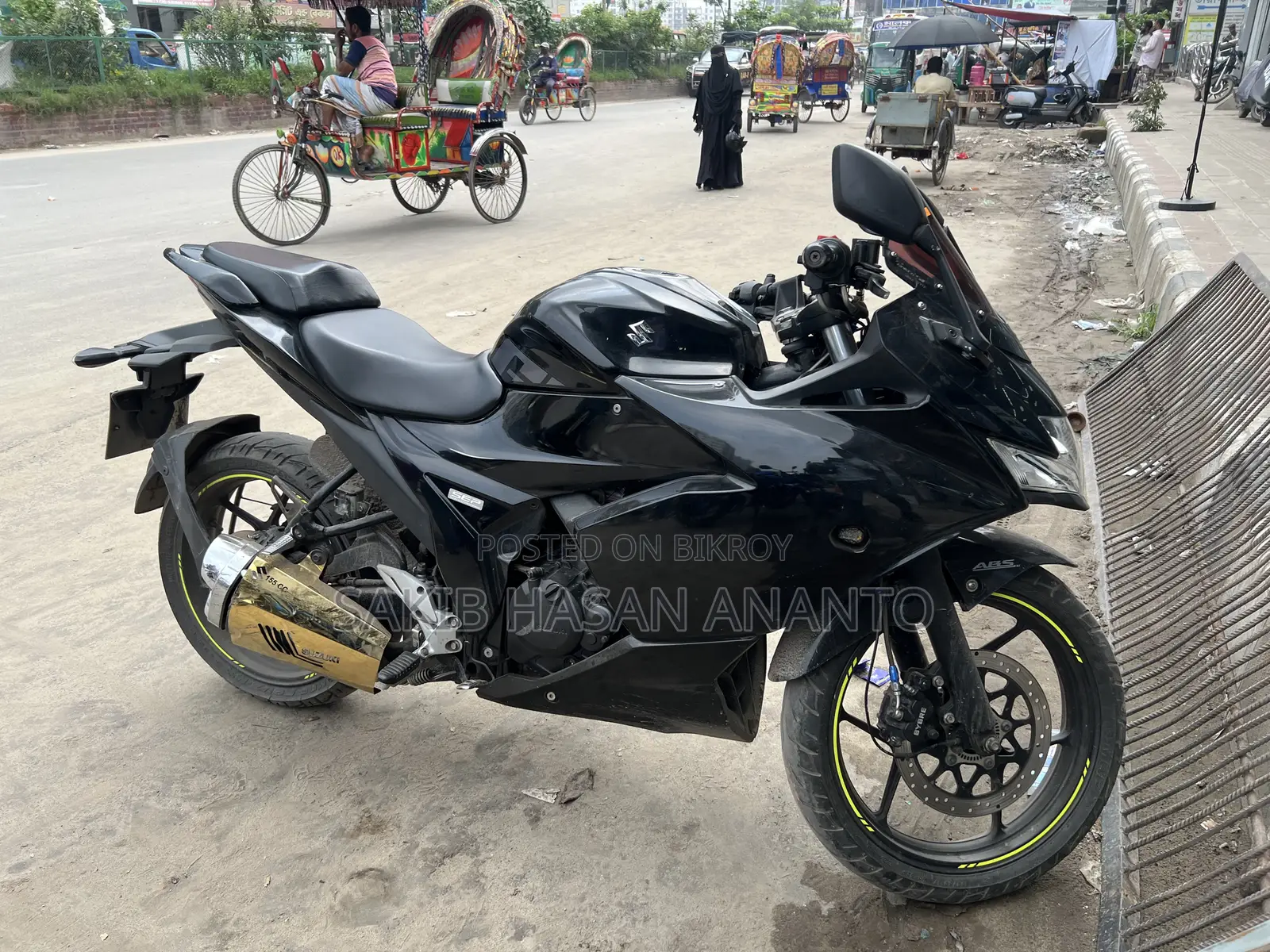 Suzuki Gixxer SF 2023 Black