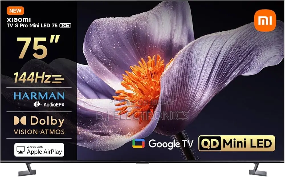 Xiaomi Tv S Mini Led 75 2026 ৭৫ ইঞ্চি Uhd Qd-Mini Led
