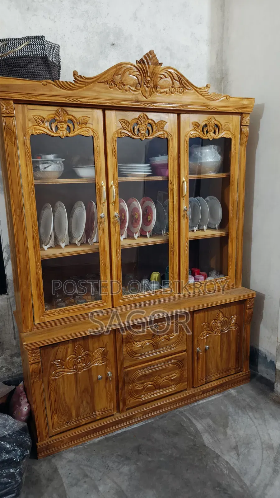 Chittagong Teak Wood Showcase